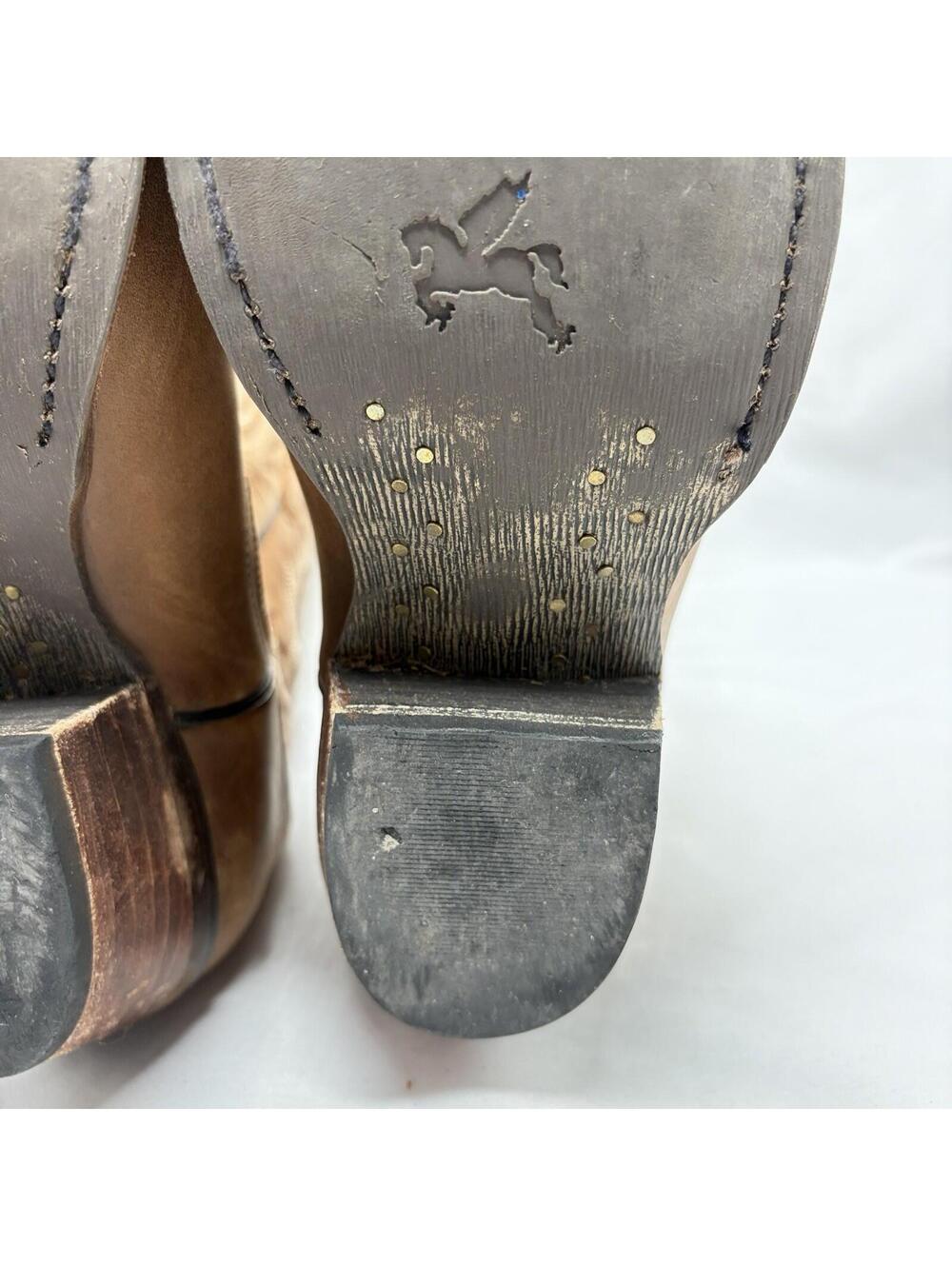 Idyllwind Miranda Lambert Lindale Brown Square Toe Leather Cowboy Boots Sz 7.5B - Picture 13 of 13